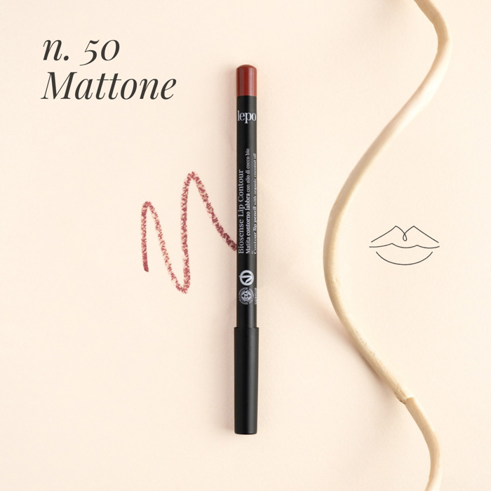 Lepo BIOSENSE LIP CONTOUR PENCIL MOLuBI - PERIGAMMA XEILION me Biologko Ladi Karudas - N.50 Kafe Nude 1.1g